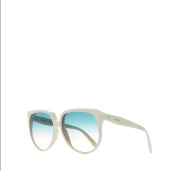 CELINEoff white frame gradient lens square sunglasses - Picture 4 of 11